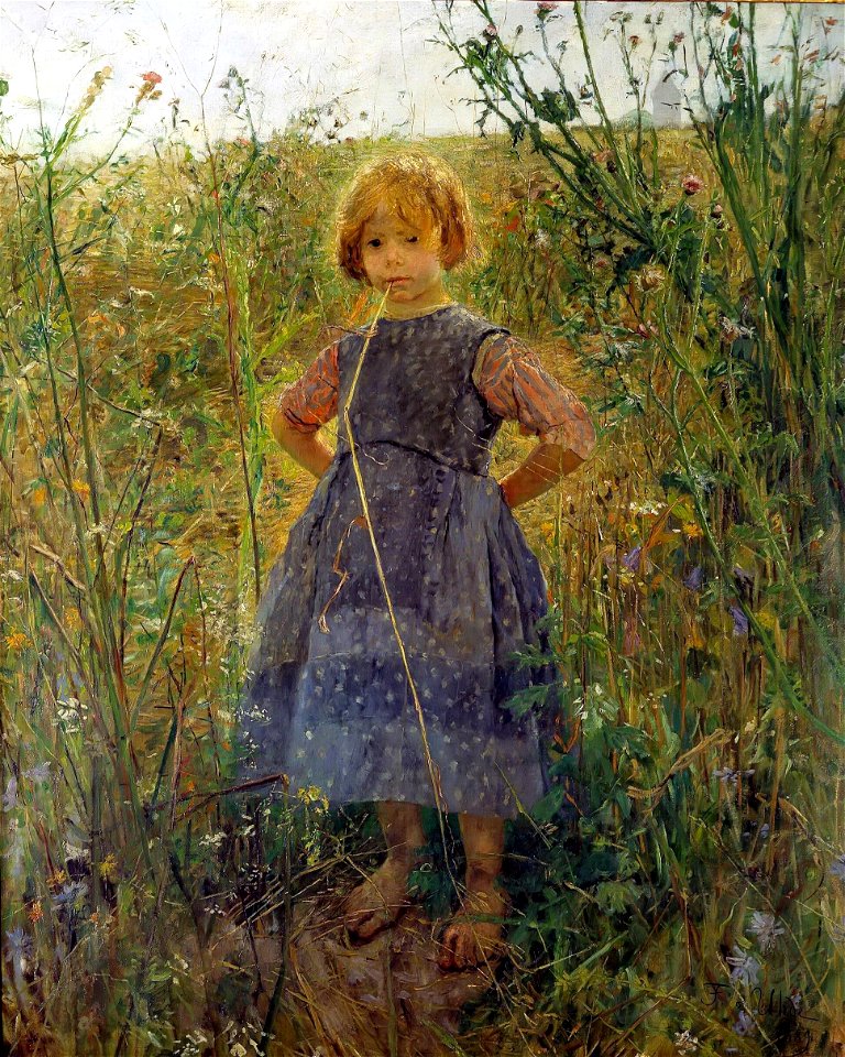 Fritz von Uhde Heideprinzesschen