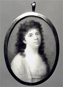 Ulrika Eleonora Säfström (1771-1857), operasångerska, skådespelerska (Johan Erik Bolinder) - Nationalmuseum - 24142
