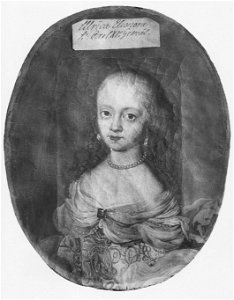 Ulrika Eleonora d.ä. 1656-1693, drottning av Sverige prinsessa av Danmark - Nationalmuseum - 15140