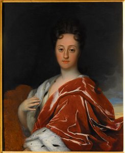 Ulrika Eleonora d. y., 1688-1741, drottning av Sverige (David von Krafft) - Nationalmuseum - 112516. Free illustration for personal and commercial use.
