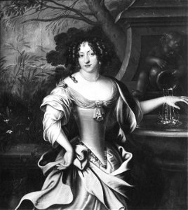 Ulrika Eleonora d.ä., 1656-1693, prinsessa av Danmark, drottning av Sverige (Juriaen Ovens) - Nationalmuseum - 16085. Free illustration for personal and commercial use.