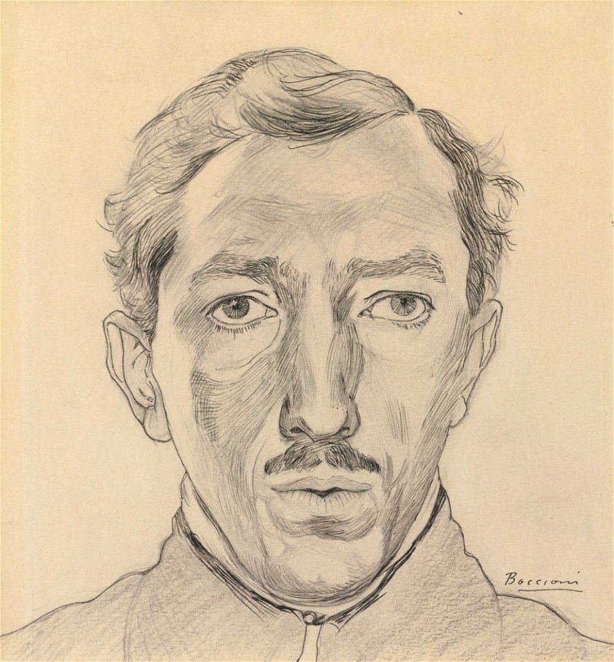 Umberto Boccioni, by Umberto Boccioni