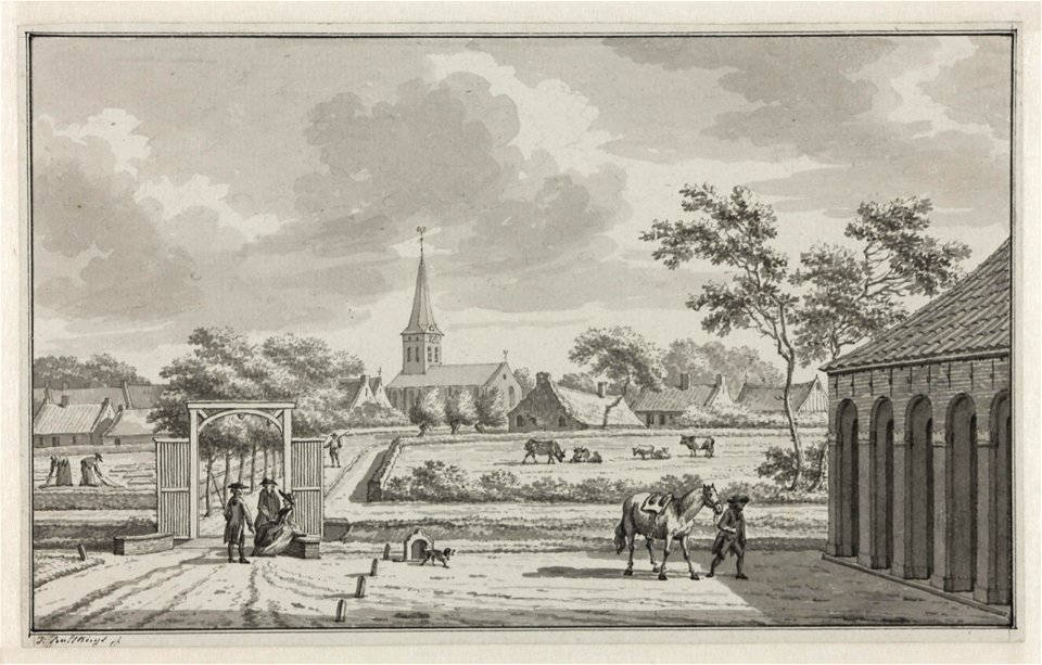 Ulrum vanaf Asinga - Jan Bulthuis
