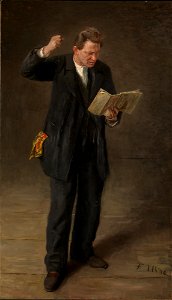 Fritz von Uhde - Ein Schauspieler (1893)