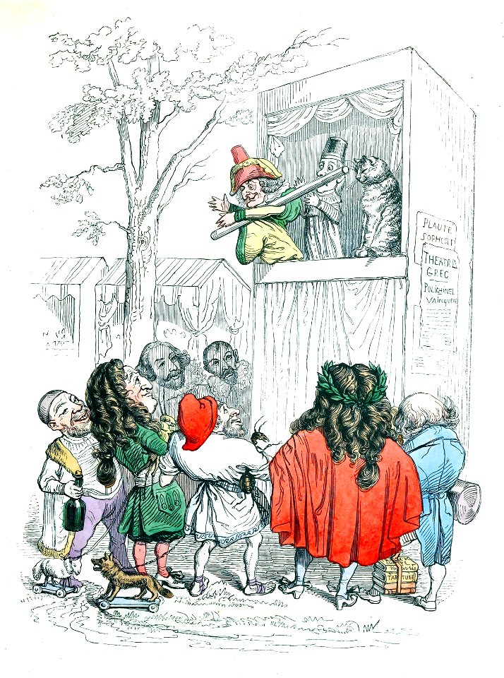 Grandville Les Plaisirs des Champs Elysées 5 alt