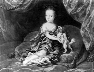 Ulrika Eleonora d.y., 1688-1741, drottning av Sverige (David Klöcker Ehrenstrahl) - Nationalmuseum - 16053. Free illustration for personal and commercial use.