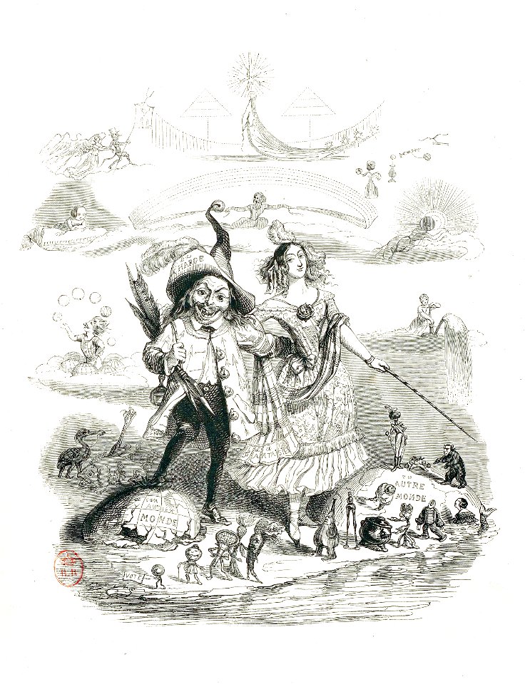 Grandville Autre Monde Frontispice (cropped)