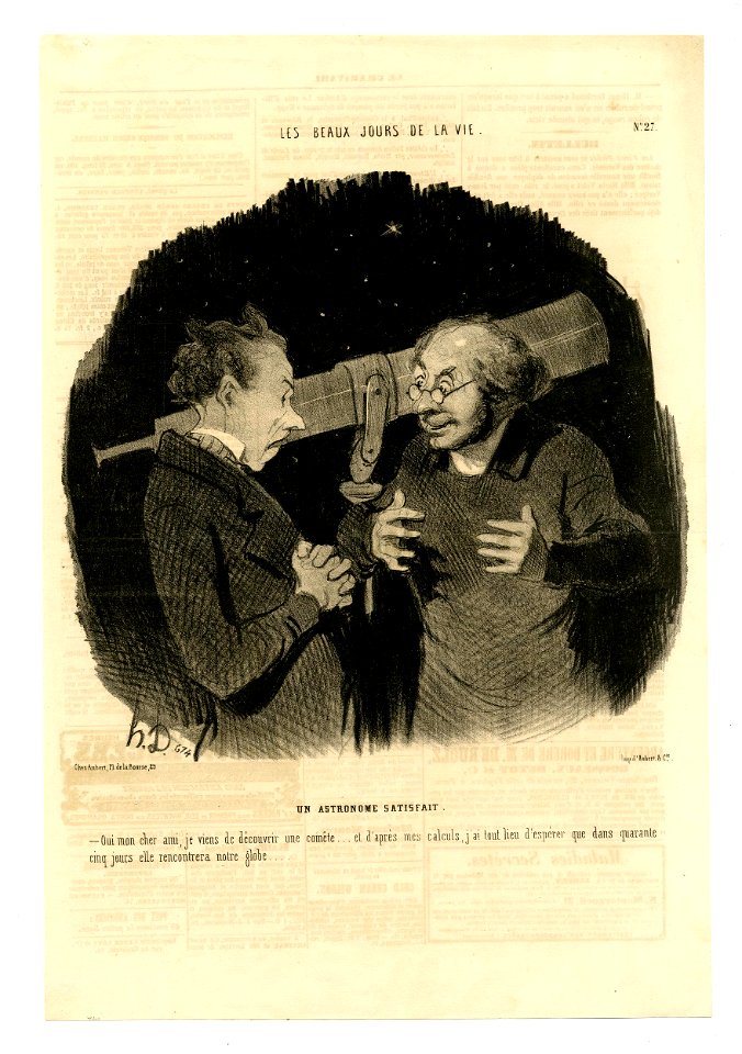 Un astronome satisfait (A satisfied astronomer) (BM 1910,0324.41)