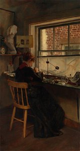 Charles Frederic Ulrich - The Wood Engraver (1882)
