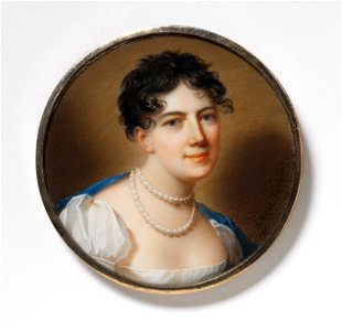 Ulrika Magdalena Levin, 1771-1828, married 1. Björkman, 2. Skjöldebrand, Baroness - Nationalmuseum - 24820