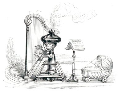Grandville La Rhubarbe et le Séné 2 (cropped)