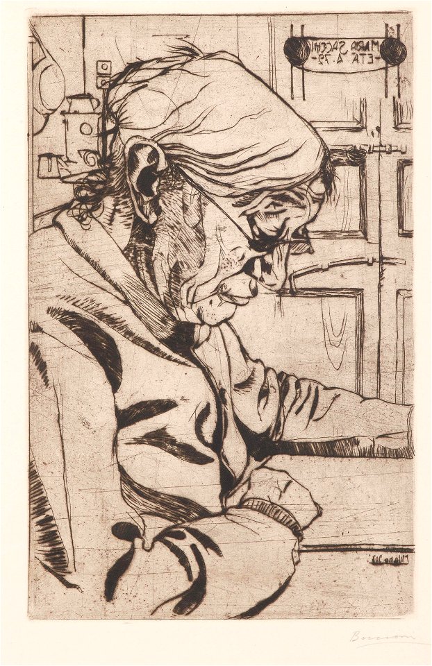 Umberto Boccioni Maria Sacchi che legge
