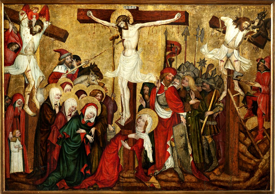 Ukřižování z Nových Sadů, Mistr Rajhradského oltáře, Národní galerie v Praze