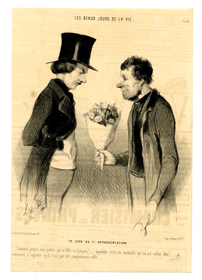 Un jour de 1re representation (Premiere) (BM 1886,1012.128)