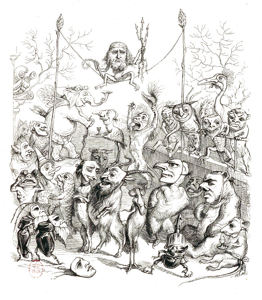 Grandville Caractères travestis 1