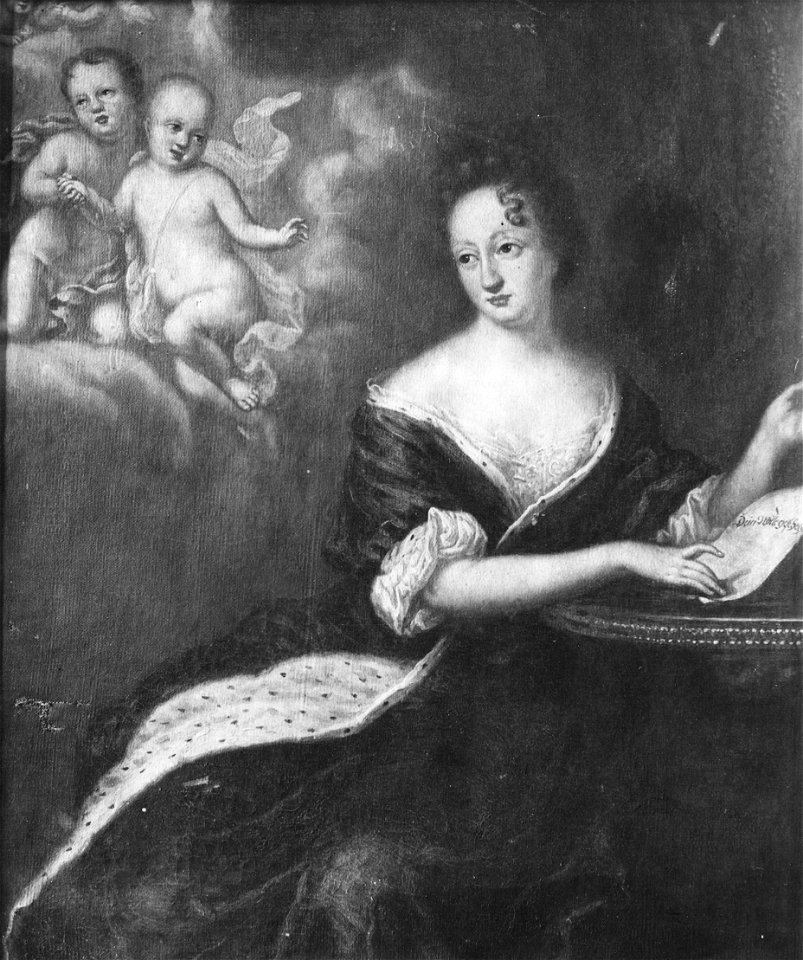 Ulrika Eleonora the Elder (1656-1693), Princess of Denmark, Queen of Sweden - Nationalmuseum - 16071