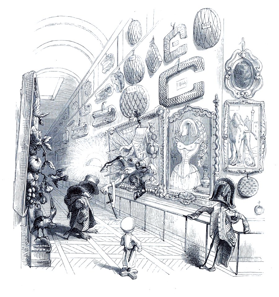 Grandville Le Louvre des marionnettes 3