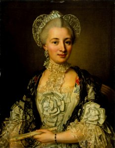 Ulrica Fredrica Pasch - Portrait of a Lady - S 109 - Finnish National Gallery