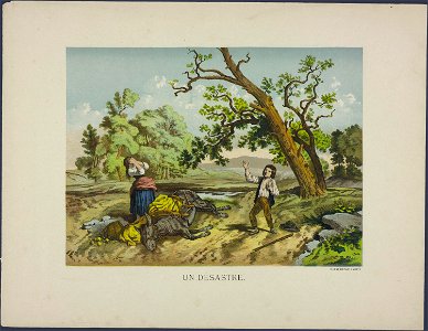 Un désastre-Catchpenny print-SMC K 0155