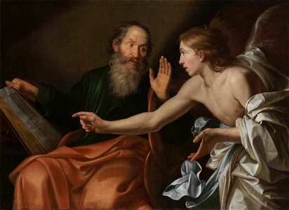 Ulrich Loth - Matthäus mit dem Engel - 1598 - Bavarian State Painting Collections