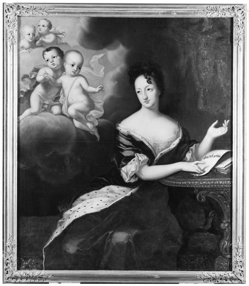 Ulrika Eleonora the Elder (1656-1693), Princess of Denmark, Queen of Sweden - Nationalmuseum - 40280
