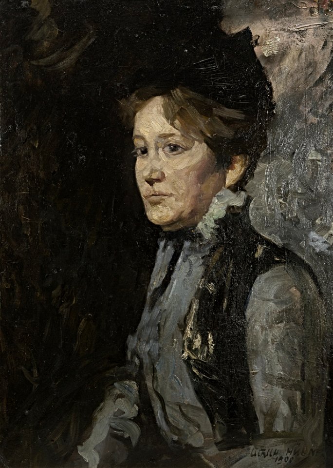 Ulrich Hübner - Mutter. Küstenlandschaft (verso) - BG-M 12111-14 - Berlinische Galerie