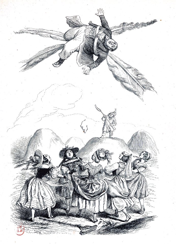 Grandville Locomotions aériennes 5