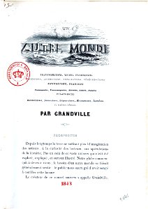 Un autre monde prospectus