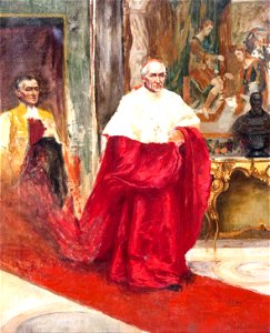 Un cardenal, de José Benlliure Gil (Museo del Prado)