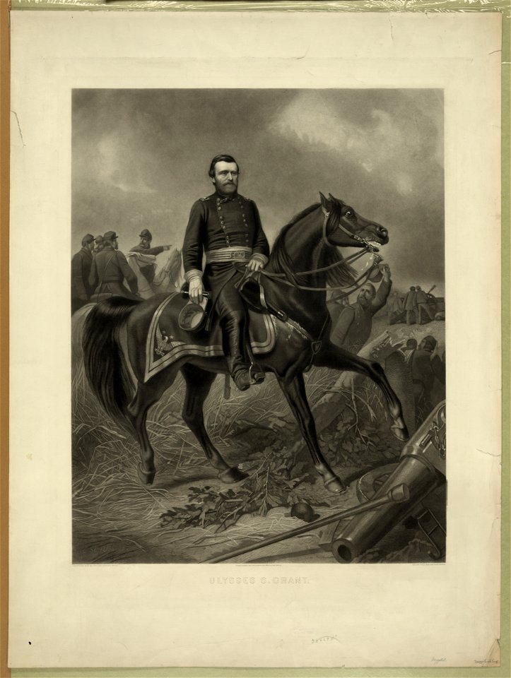 Ulysses S. Grant - C. Schussele 1863 ; eng. by William Sartain, Phila. LCCN2012648873
