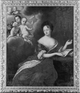 Ulrika Eleonora the Elder (1656-1693), Princess of Denmark, Queen of Sweden - Nationalmuseum - 39471
