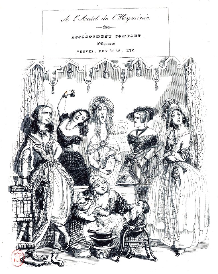 Grandville Course au clocher conjugal 3