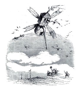 Grandville Locomotions aériennes 4