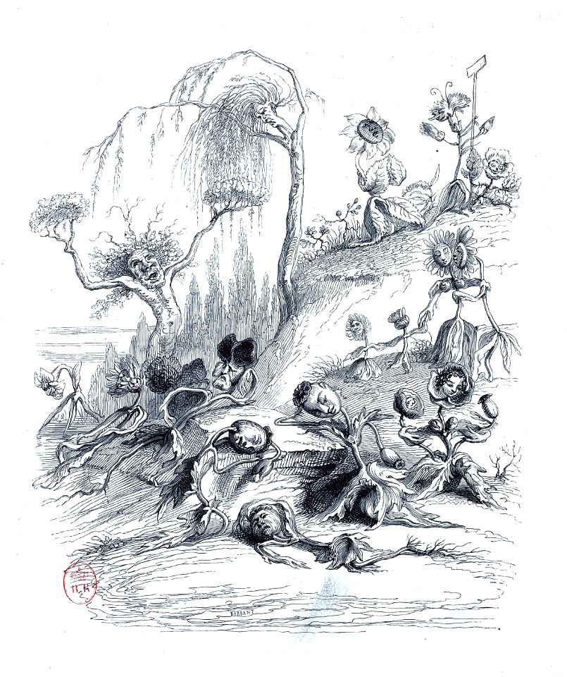 Grandville Une Révolution végétale 2