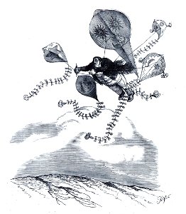 Grandville Locomotions aériennes 2