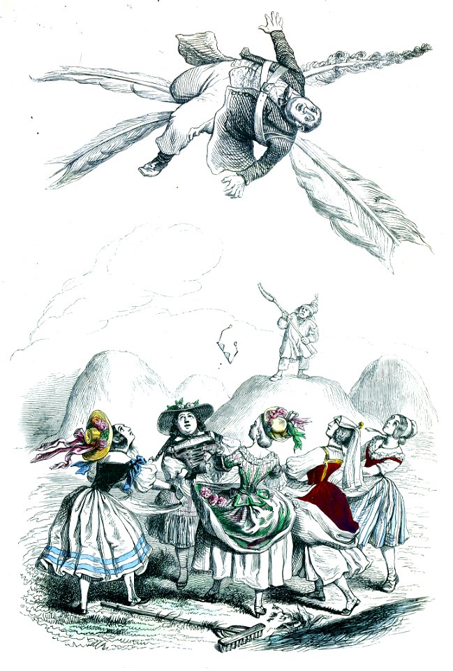 Grandville Locomotions aériennes 5 alt