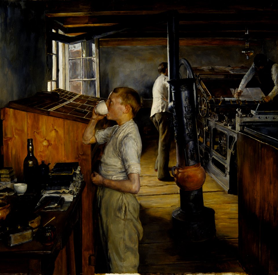 Charles Frederick Ulrich - typesetter at Enschede Haarlem
