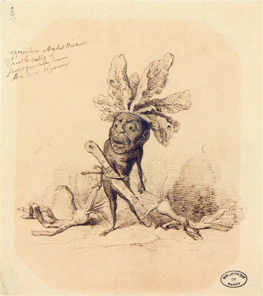 Grandville Un radis dramatique