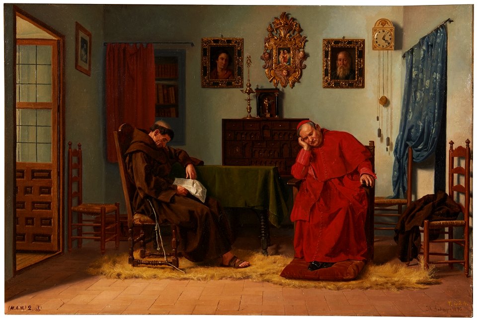 Una lectura interesante (Museo del Prado)