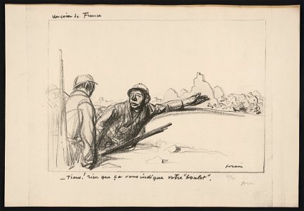 Un coin de France. Tiens! Rien que ca vous indique votre boulot LCCN2015648459