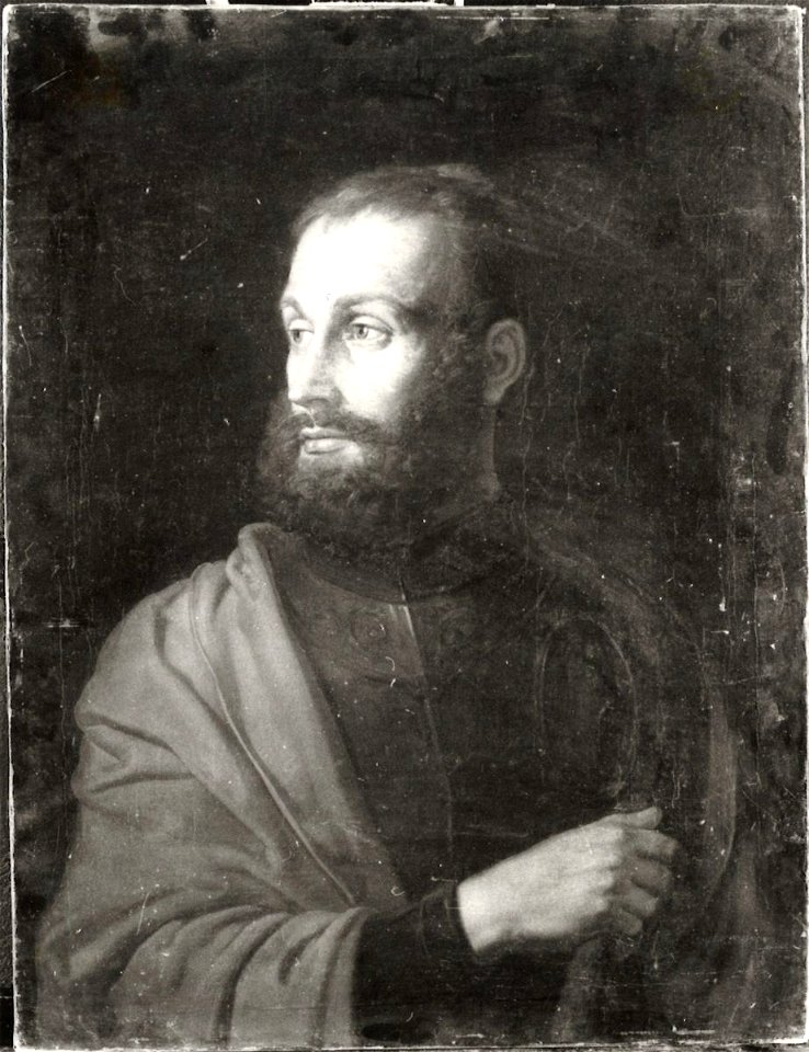 Unbekannt 19. Jahrhundert - Bildnis eines bärtigen Mannes mit Harnisch - HST 94 - Bavarian State Painting Collections