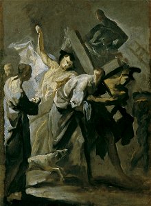 Unbekannter Künstler - Christus trägt das Kreuz - 3399 - Österreichische Galerie Belvedere