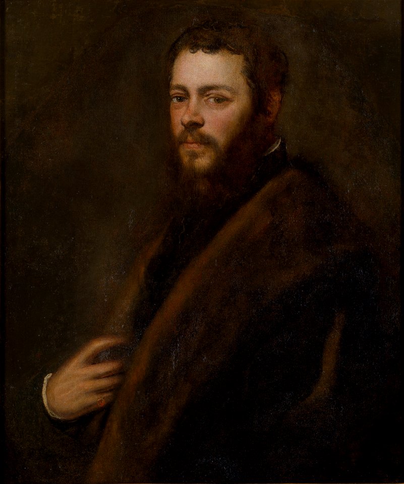Un patricio veneciano, por Tintoretto