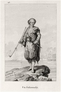 Un Galioundji - Choiseul-gouffier Gabriel Florent Auguste De - 1822