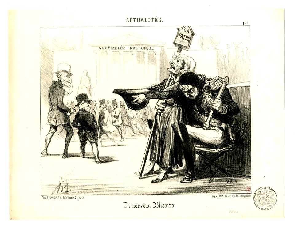 Un nouveau Bélisaire (A new Belisarius) (BM 1918,0511.250)