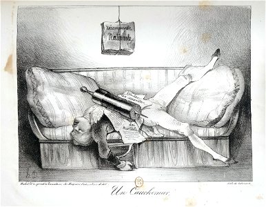 Un cauchemar- Daumier