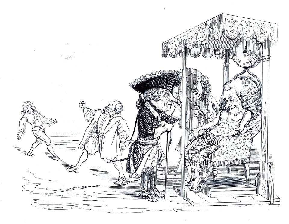 Grandville Les Plaisirs des Champs Elysées 3