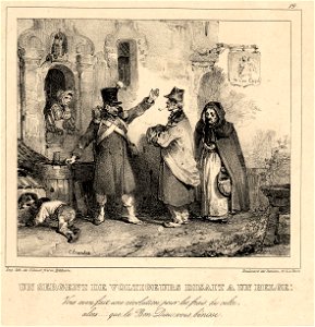 Un sergent de voltigeurs disait a un Belge (BM 1861,1012.687)