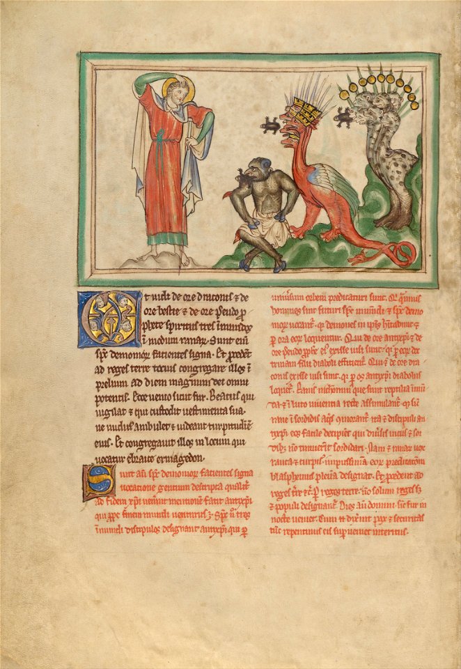 Unclean Spirits Issuing from the Mouths of the Dragon, the Beast, and the False Prophet - Google Art Project