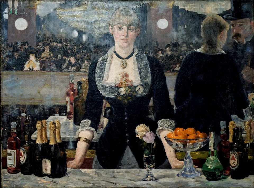 Un bar aux Folies Bergère Edouard Manet